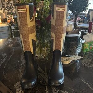 Rare Hunter British Flag Tall Boots
